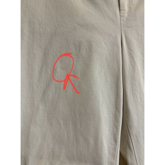 VTG Lauren Ralph Lauren Women's Sz 8 Cream Straight Leg Pants Flat Front Office - Picture 5 of 9